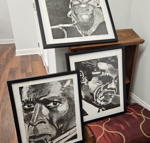 21 Lithograph Prints Sq